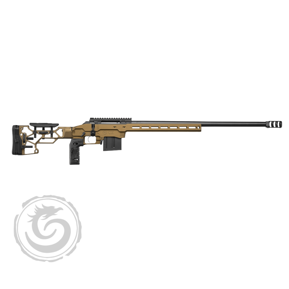 CZ 600 MDT 308 Win 24″ Threaded Barrel Deep Bronze — Go Tenda