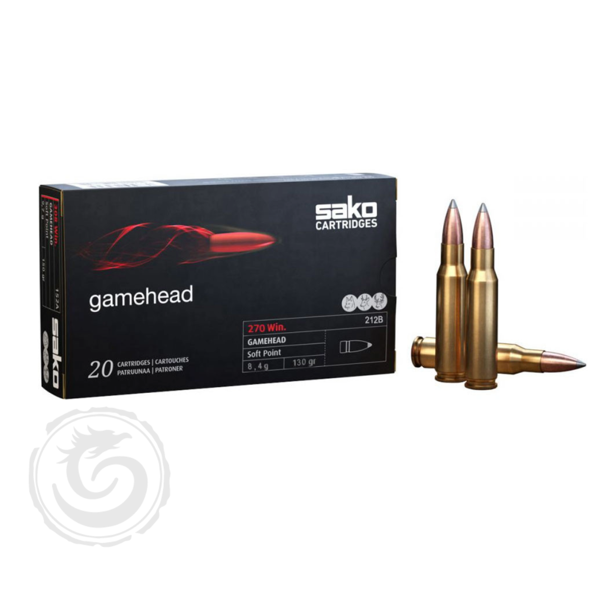 Sako Gamehead 270 Win 130 Gr SP Box of 20 — Go Tenda