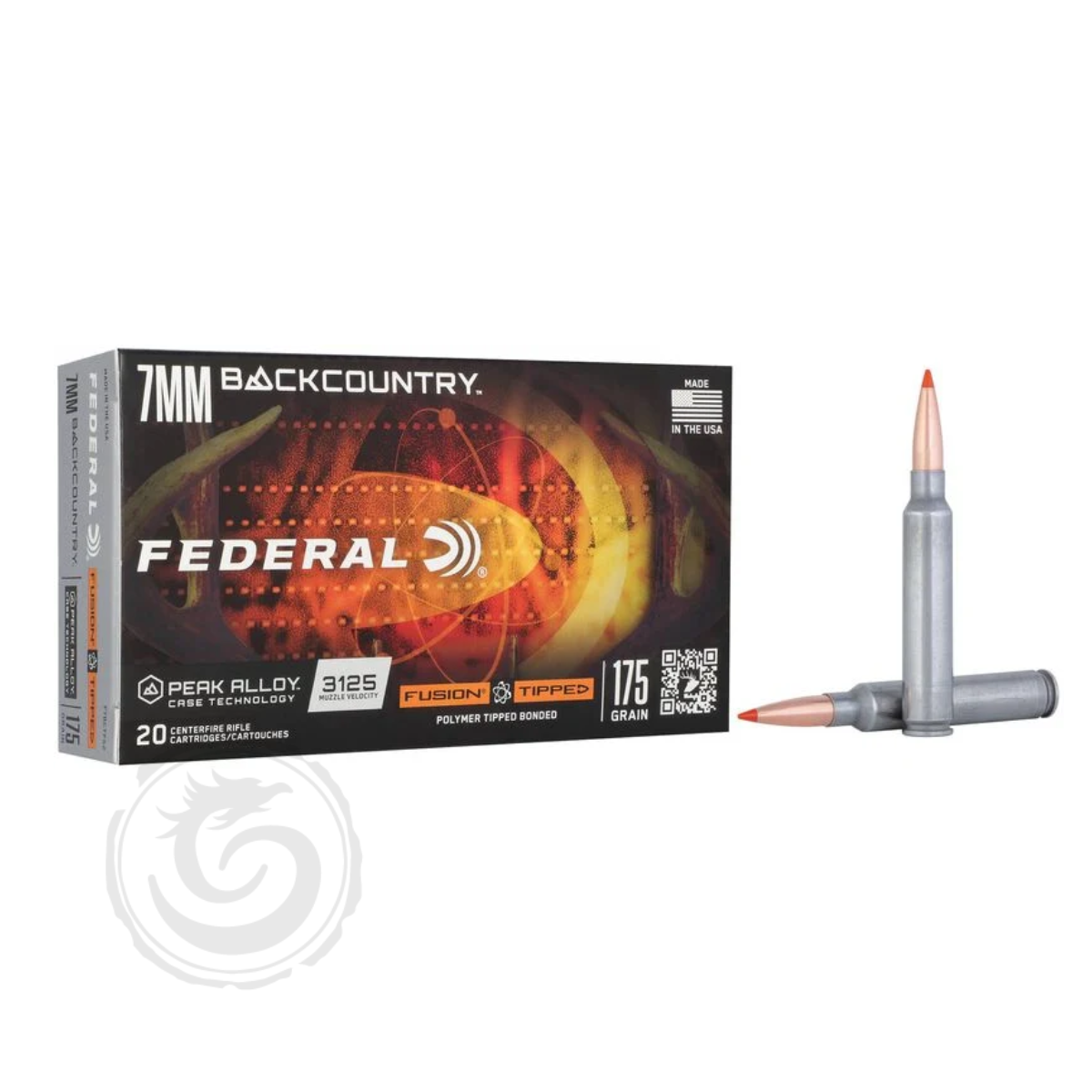 Federal Fusion Tipped Rifle 7mm Backcountry 175 Gr Box of 20 — Go Tenda