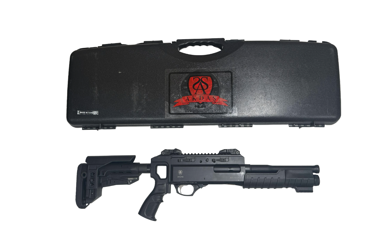 Consignment – Akdas AK-12UBS 12 Ga 8.7″ Pump Action Shotgun, EXCELLENT