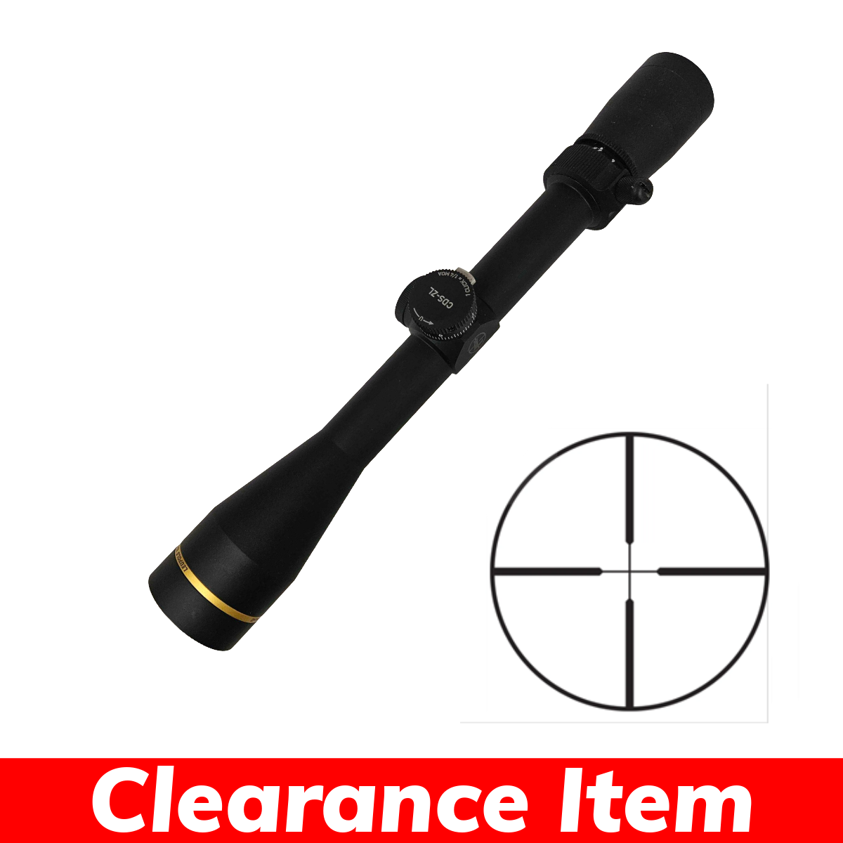 Leupold VX-3HD 4.5-14×40 (1 inch) CDS-ZL Duplex Riflescope 180619 ** Clearance