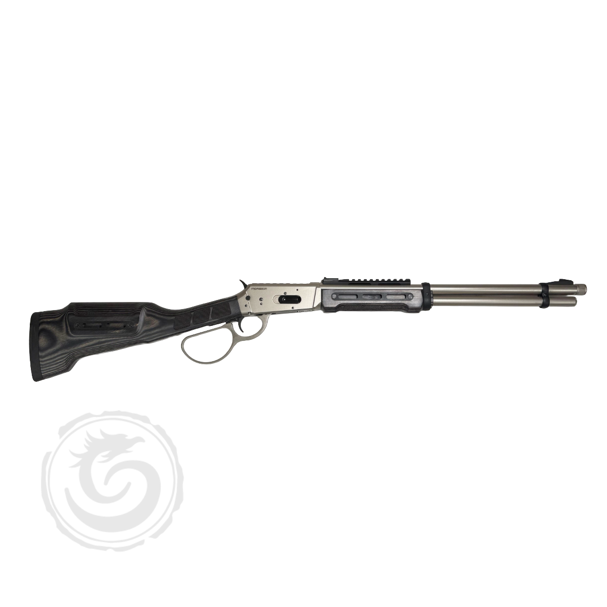 Morisson Lever-Action 357 Mag 18″ Rootac Nickel Gray Laminated