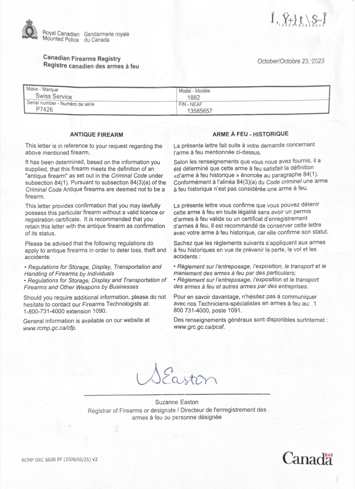 letter of antiquity