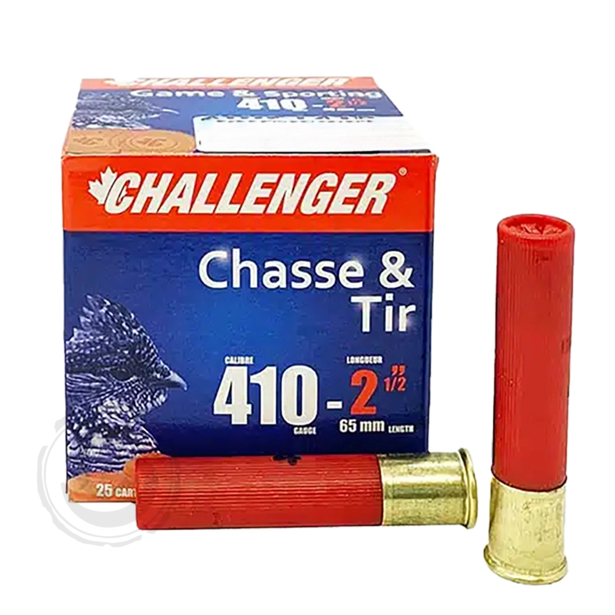 Challenger Game&Sporting 410 Ga, 2-1/2″, 1/2oz, #8 Box of 25