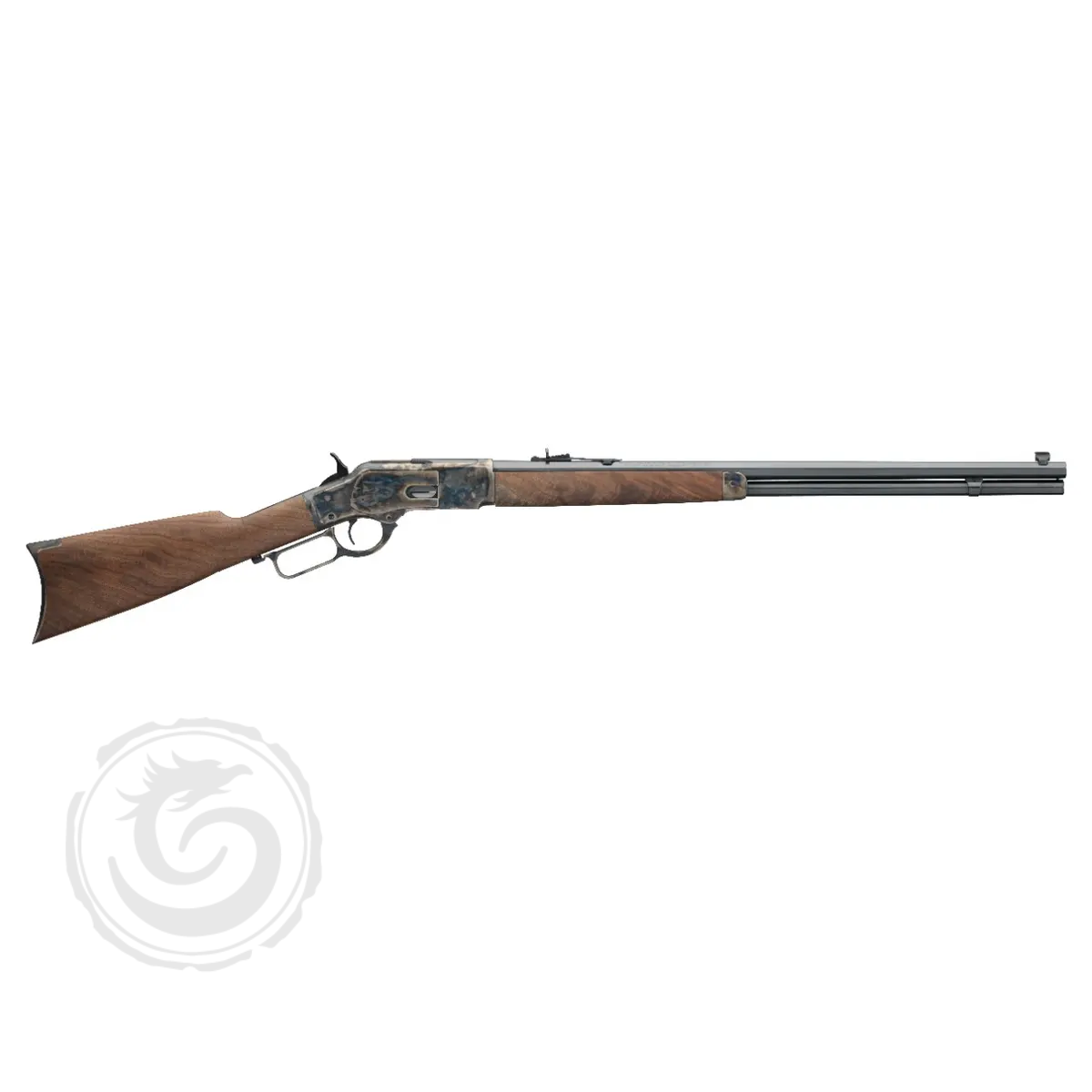 Winchester 1873 Sporter Octagon 357 Mag/38 Special 24″ Color Case Hardened