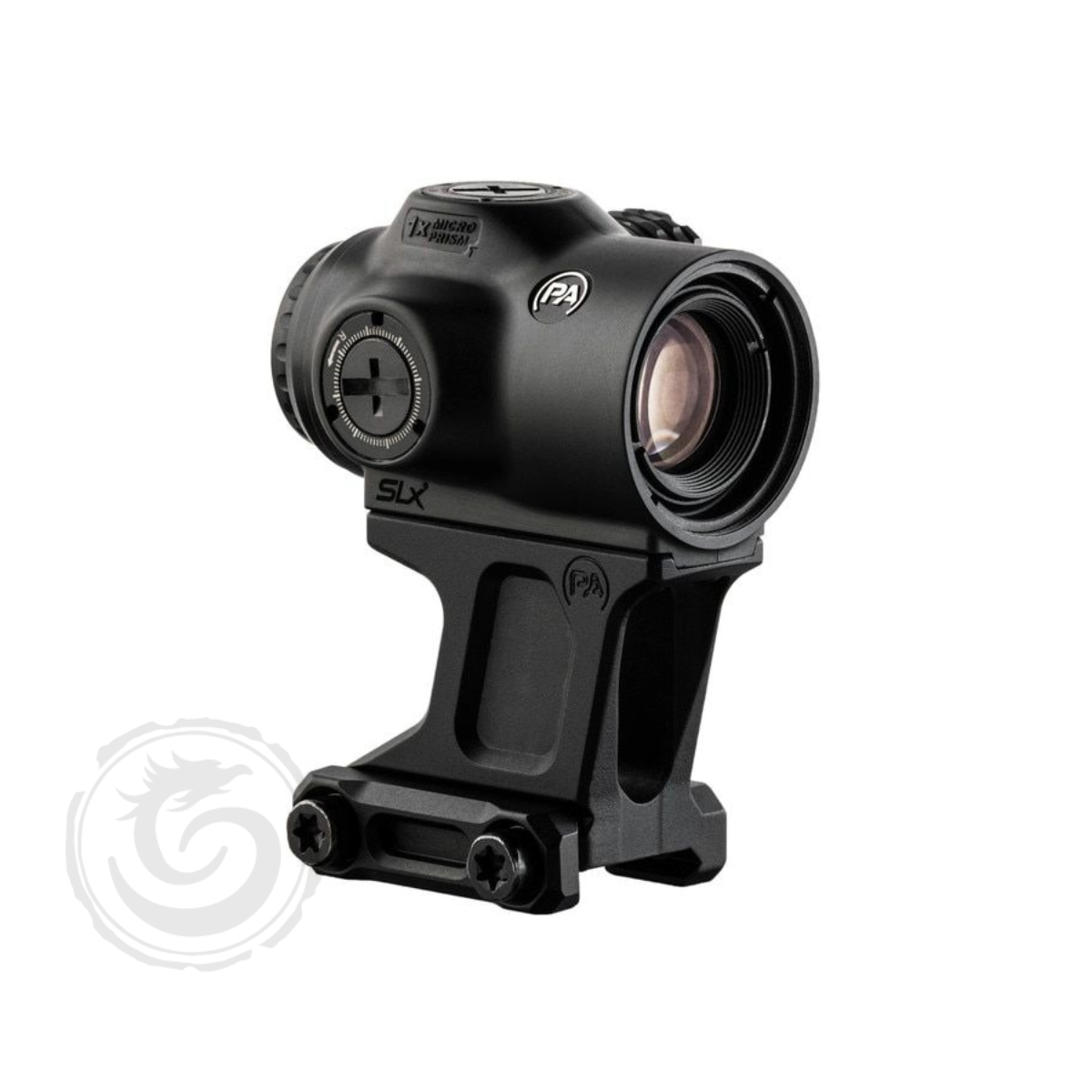 Primary Arms SLx 1X MicroPrismT RDB Illuminated T-Dot Reticle H1/T1 Footprint