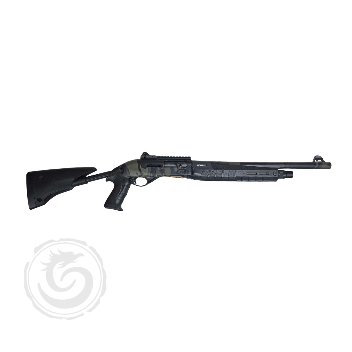 Benelli M2 G1 Tactical 12 Ga 18.5″ Semi-Auto Collapsible Stock Multicam