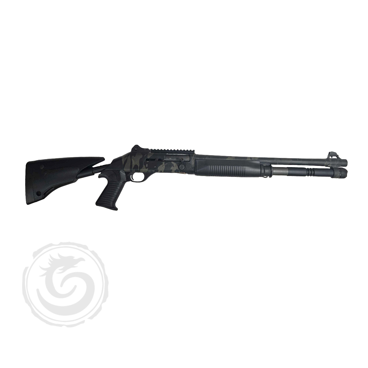 Benelli M4 12 Ga 18.5″ Collapsible Pistol Grip Semi-Auto Shotgun Multicam