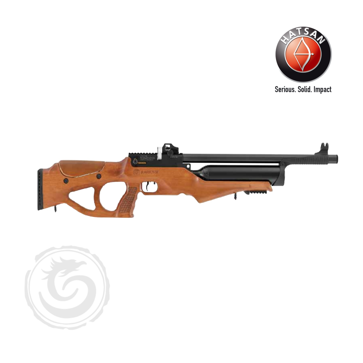 Hatsan Barrage Wood .177 Cal PCP Air Rifle