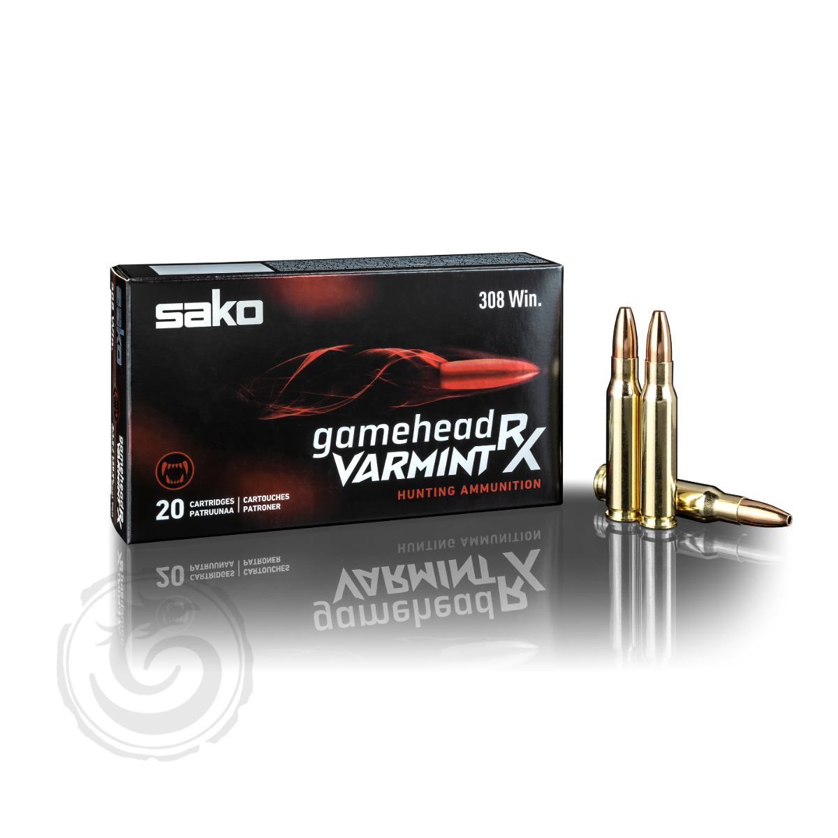 Sako Gamehead Varmint RX 308 Win 130 Gr HPBT Box of 20