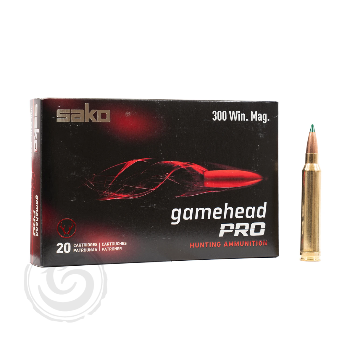Sako Gamehead Pro 300 Win Mag 165 Gr Tipped HPBT Box of 20