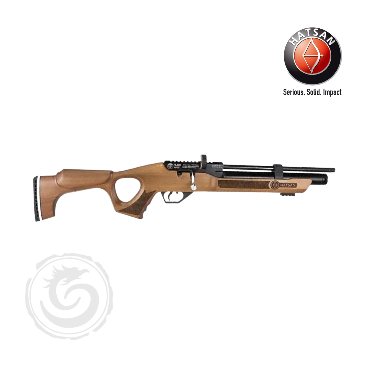 Hatsan Flash Wood .177 Cal PCP Air Rifle