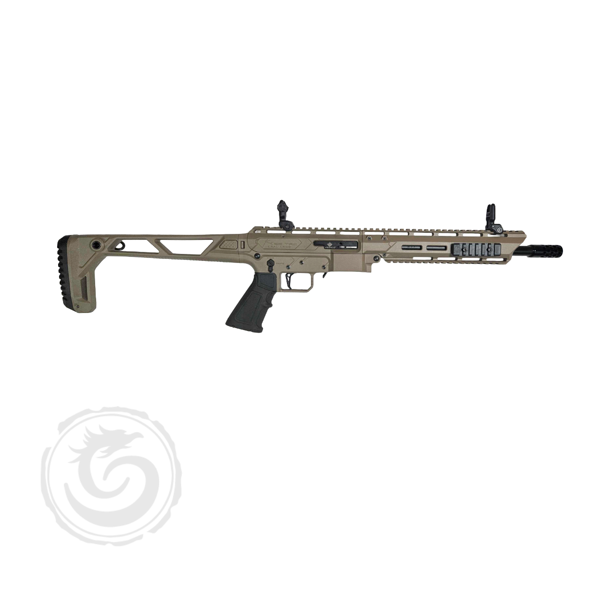 Kral Arms KR22 Tactical Semi-Auto Rifle 22 LR 11.8″ Barrel – FDE