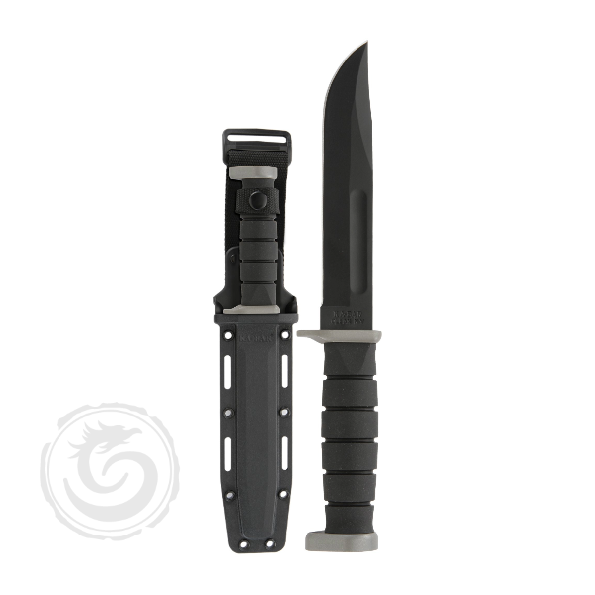 KA-BAR D2 Extreme Straight Edge Fixed Blade Knife