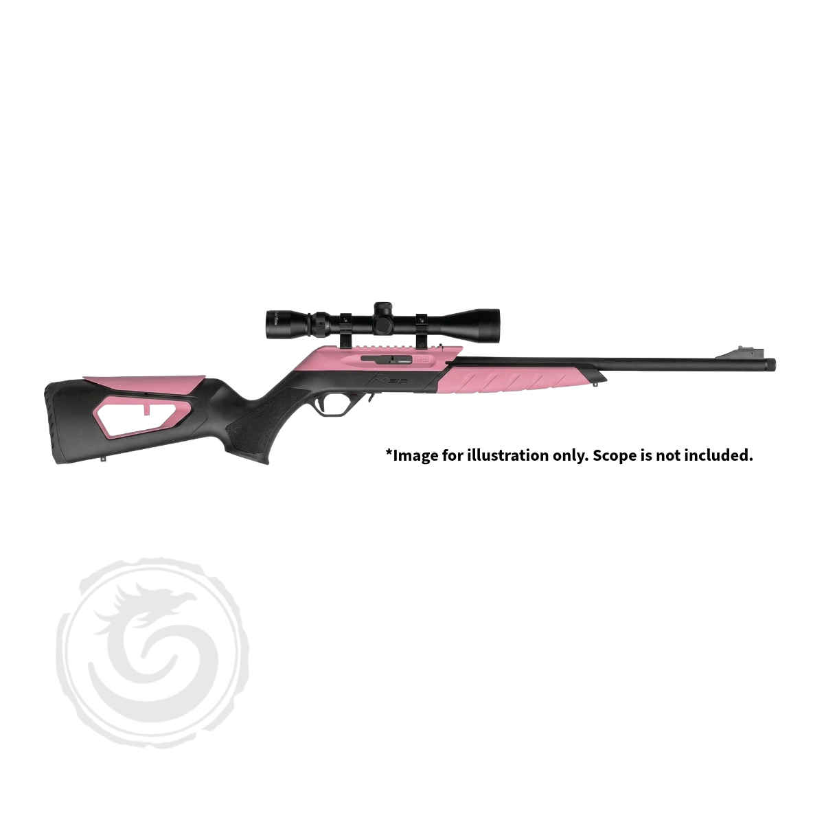 Kral Arms KR22 Semi-Auto Rifle 22 LR 18.5″ Pink
