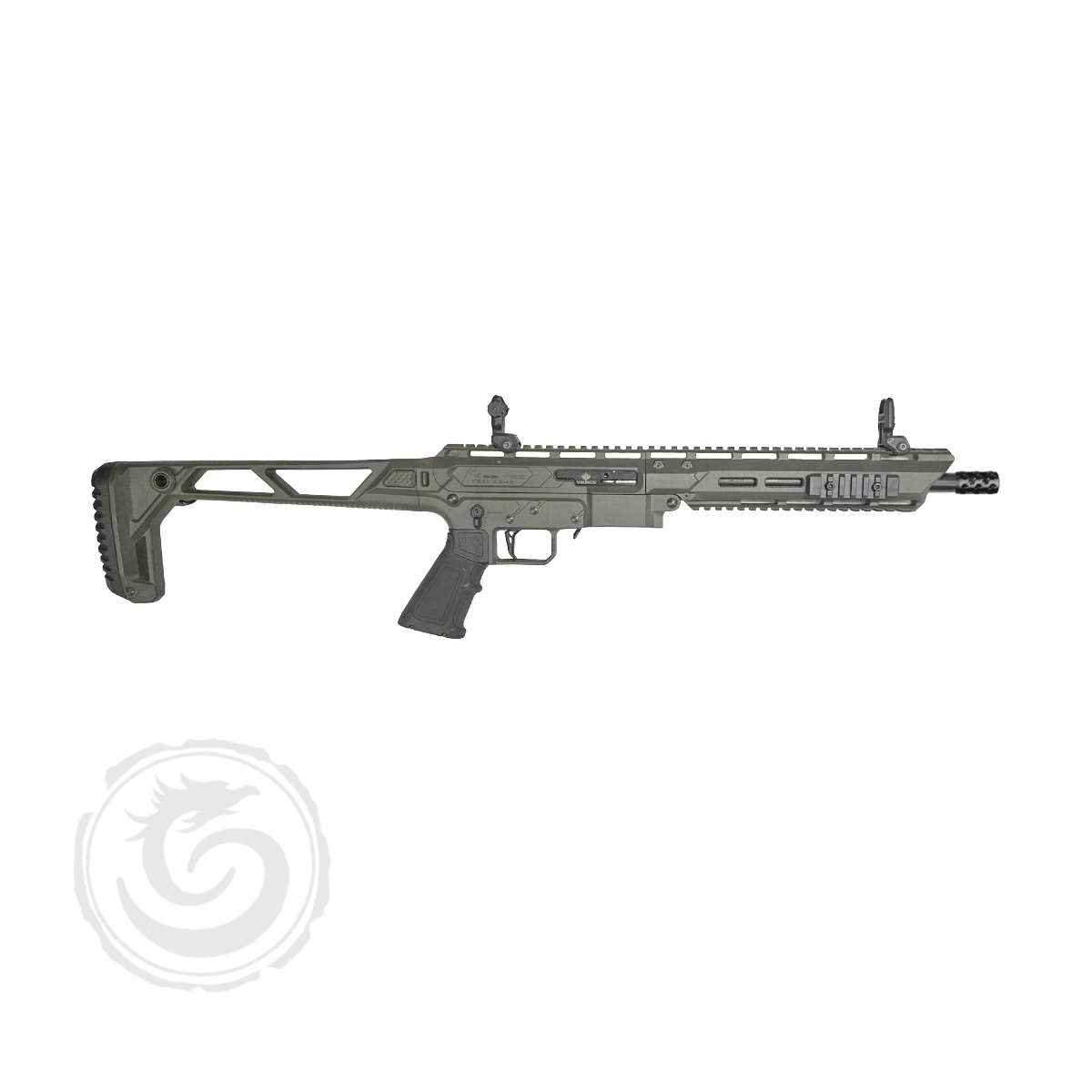 Kral Arms KR22 Tactical Semi-Auto Rifle 22 LR 11.8″ Barrel – Green