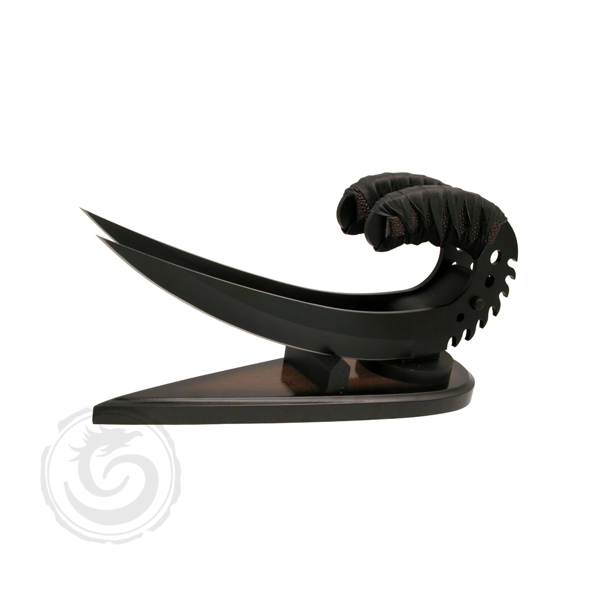 BladesUSA Fantasy Knife with Magnetic Wood Display Stand
