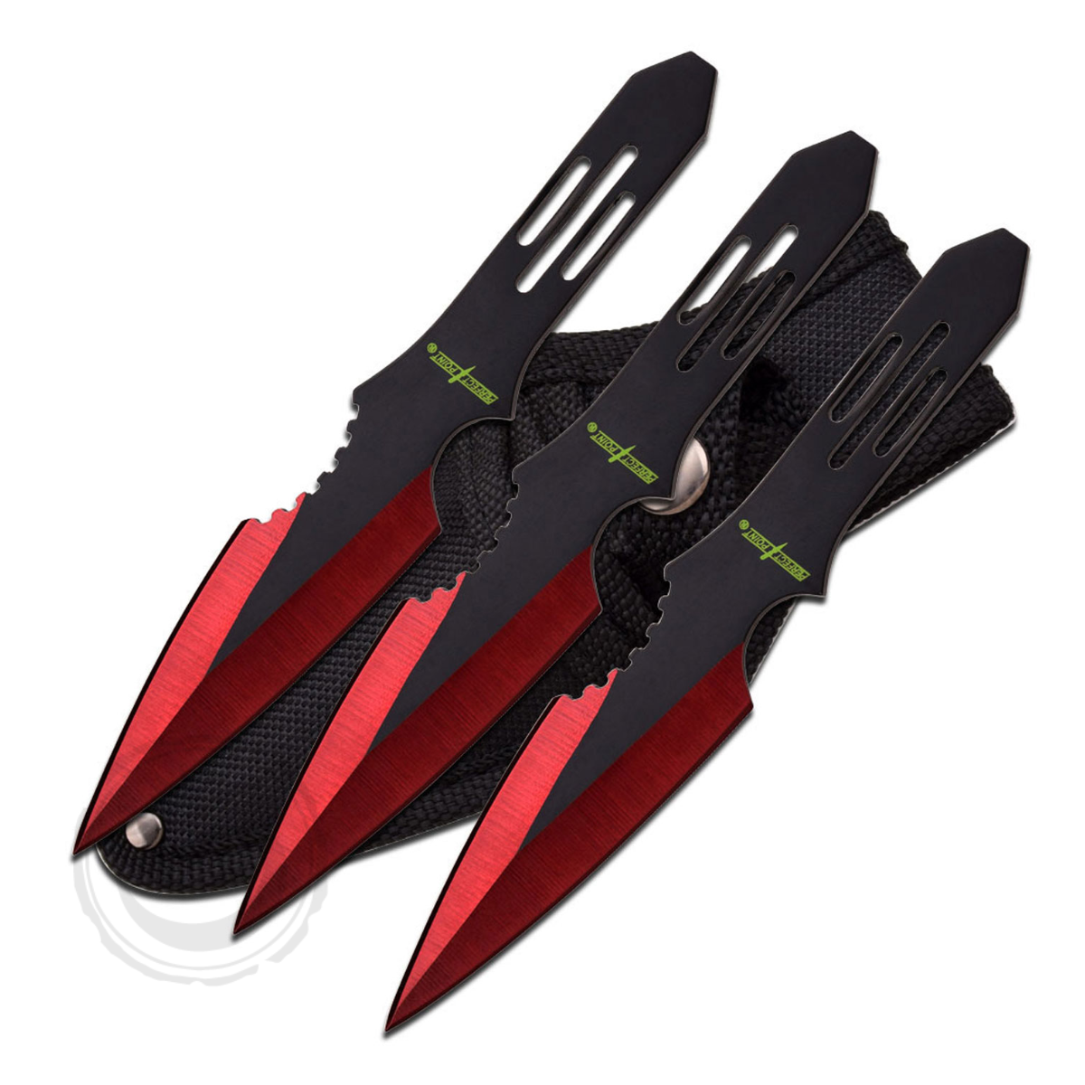 Perfect Point 5.5″ Red Throwers Set of 3