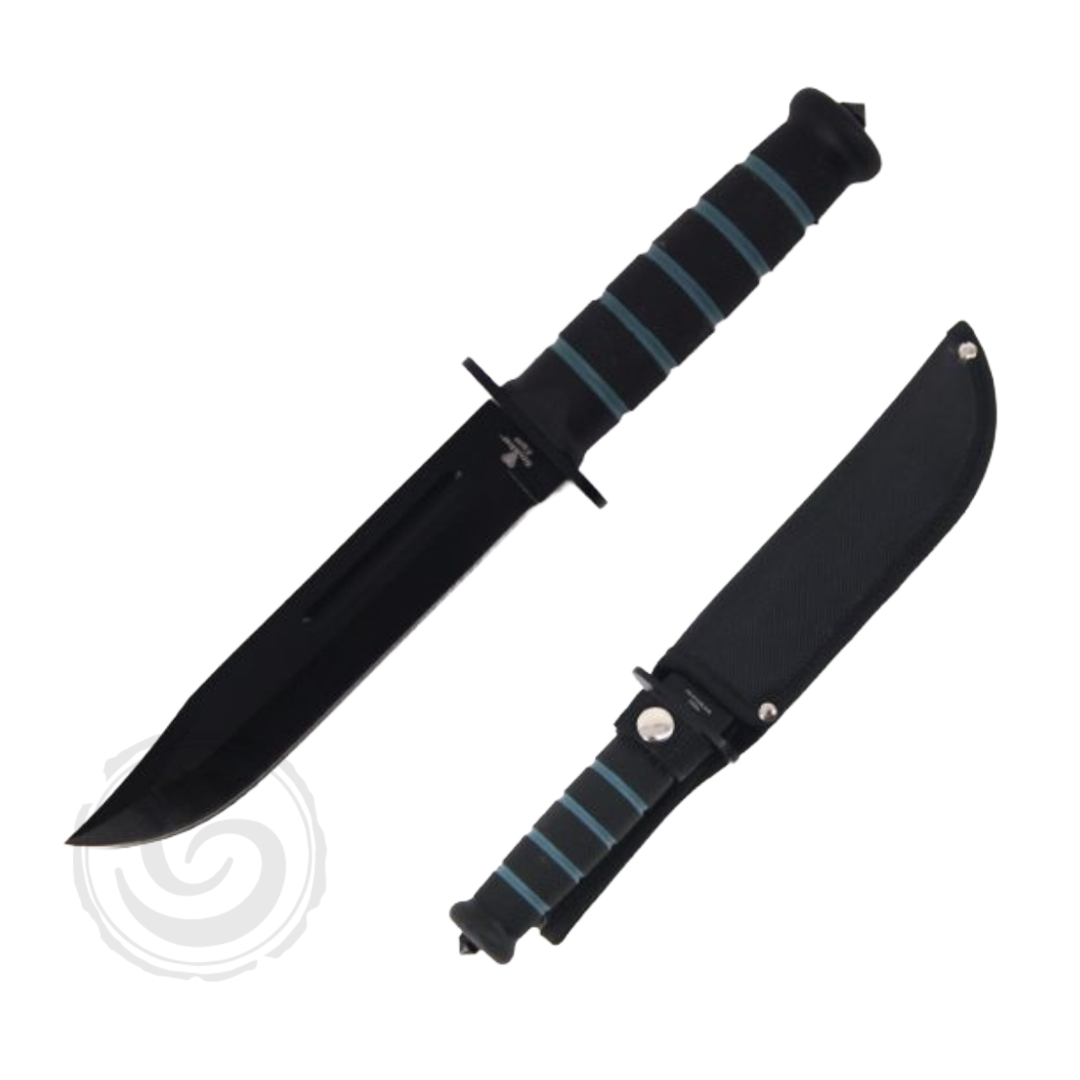 Snake Eye 12″ Drop Point Blade Hunting Knife