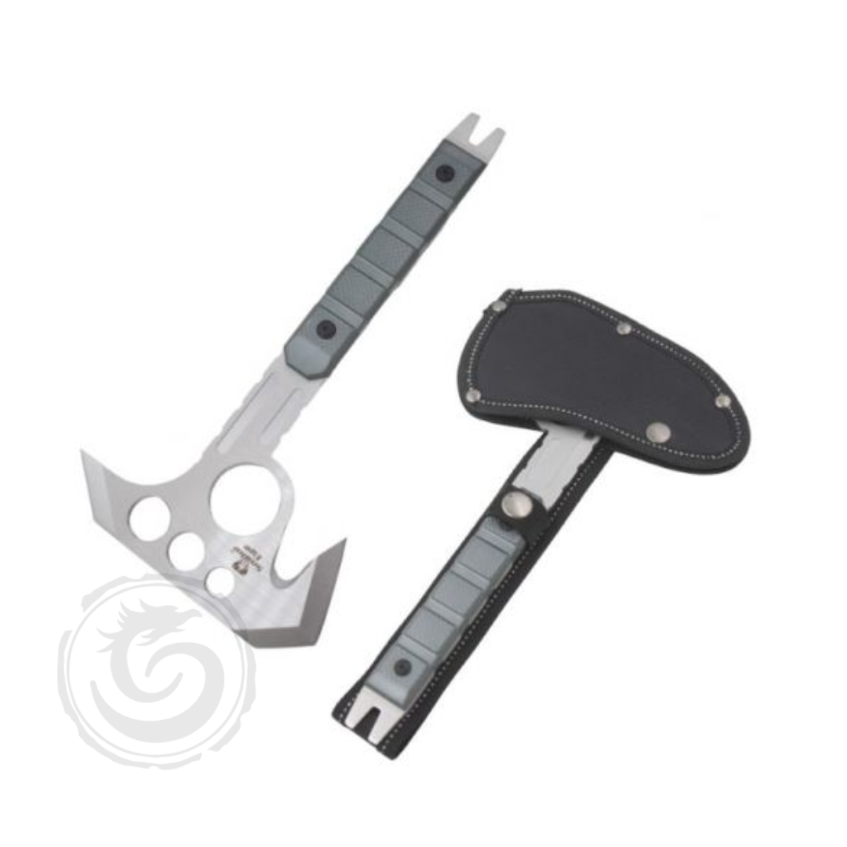 Snake Eye Throwing Hatchet Silver Grey