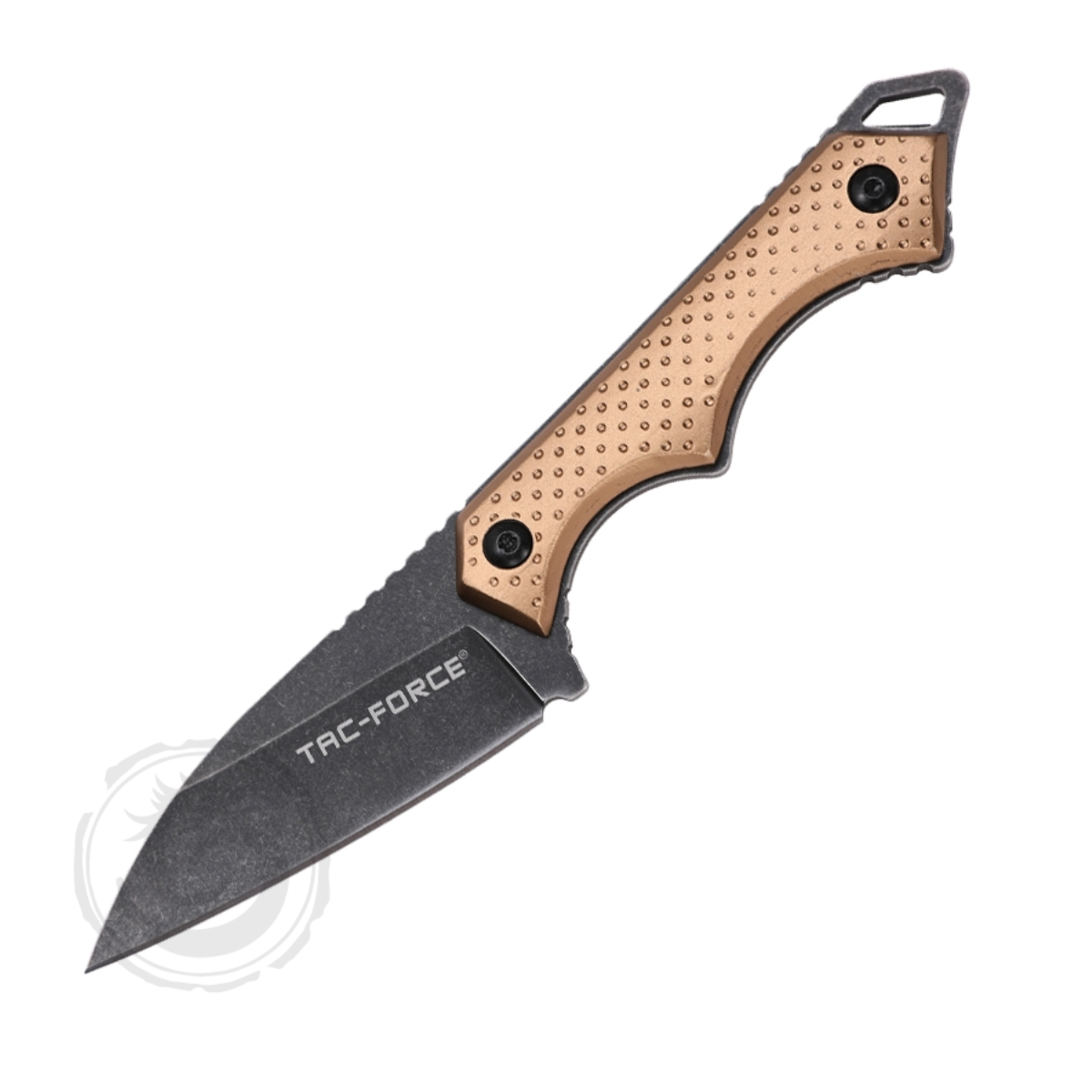 Tac-Force 7.05″ Fixed Blade Knife Brown