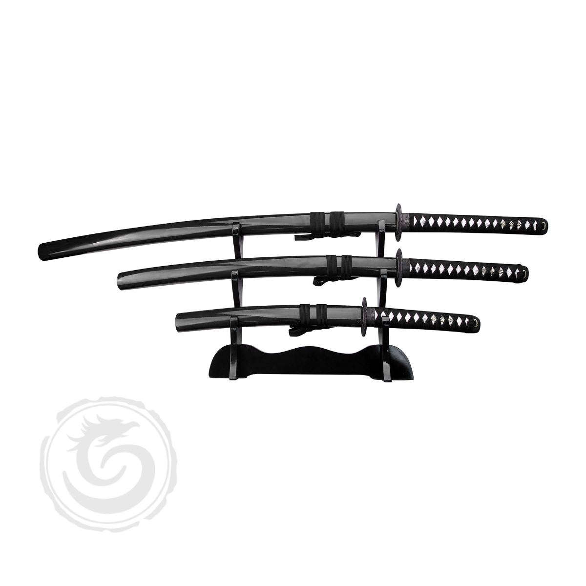 Ten Ryu Handforged Samurai Sword Set of 3