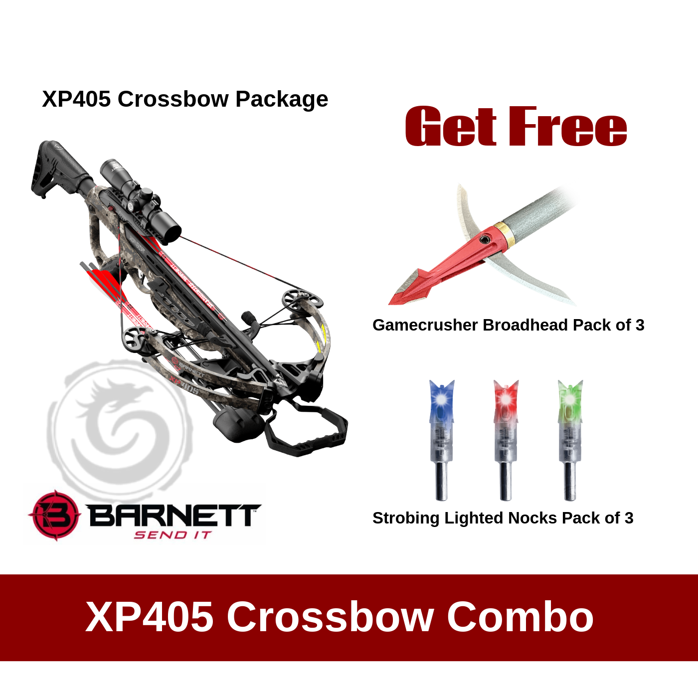 Barnett XP405 Crossbow Valued Combo