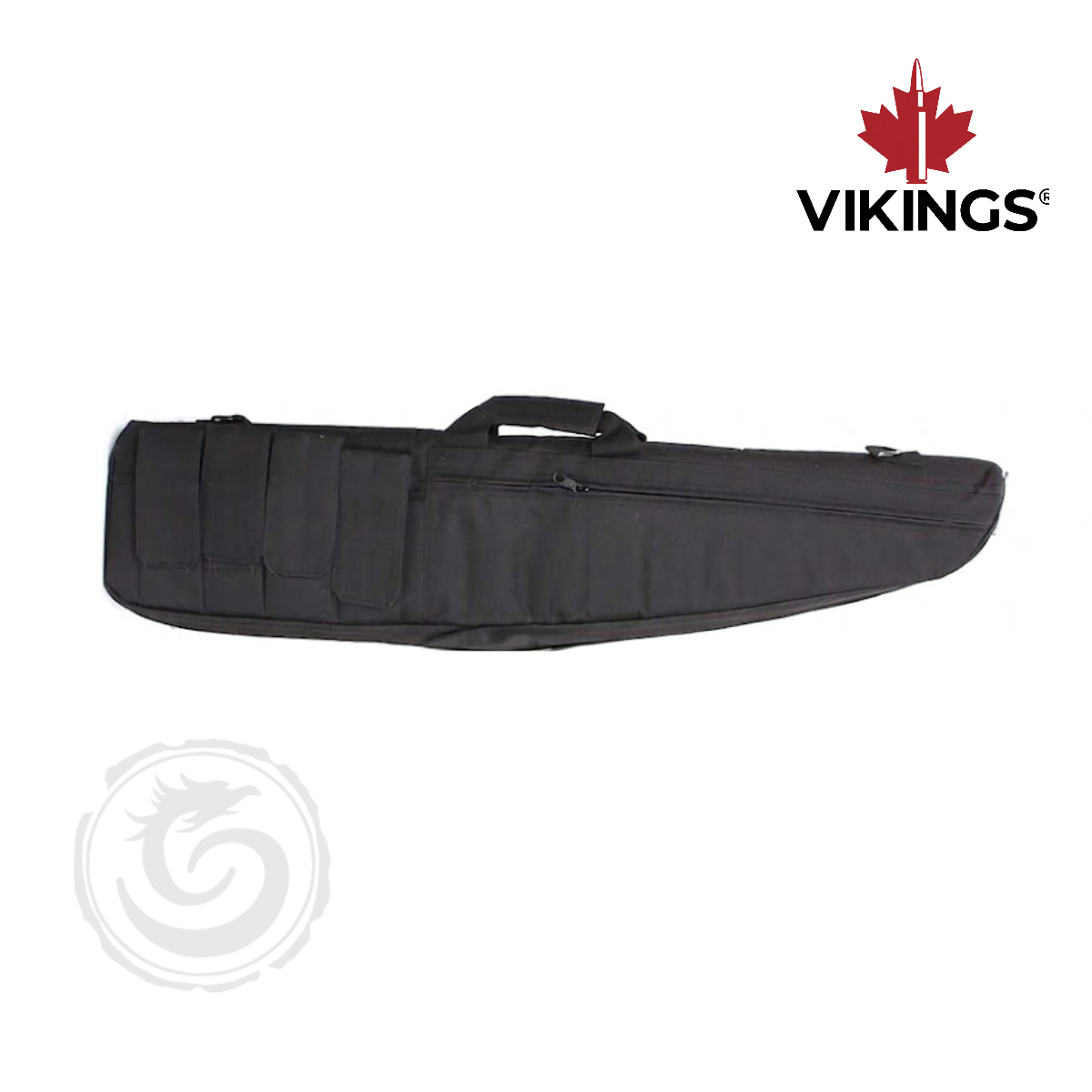 Vikings Tactical Waterproof Foam Padded Rifle Case 46″ – Black