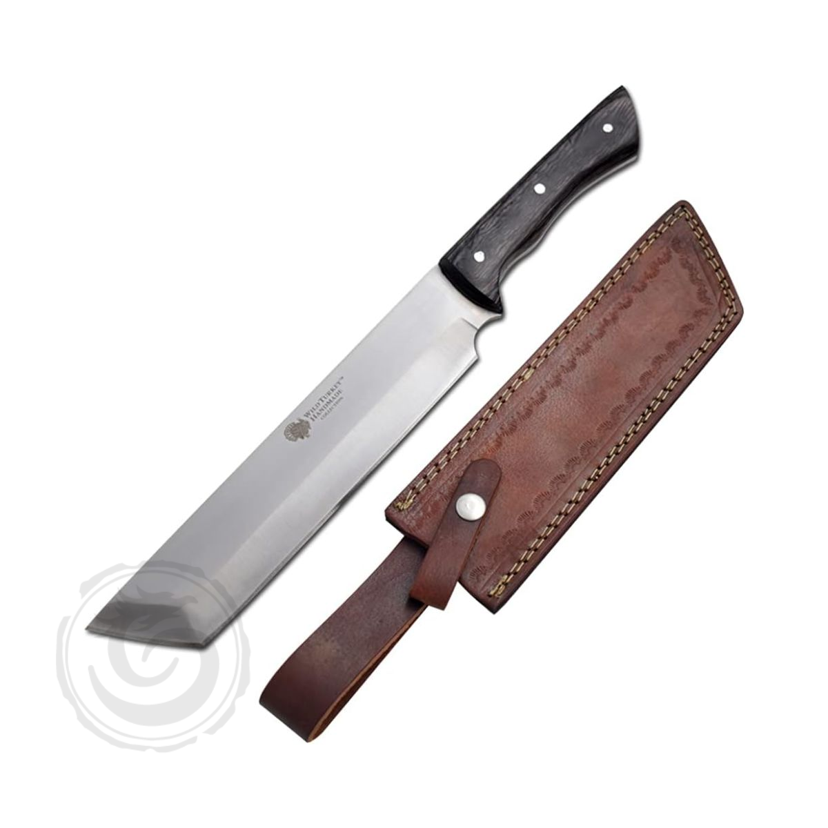 Wild Turkey Stainless Steel Straight Edge Machete