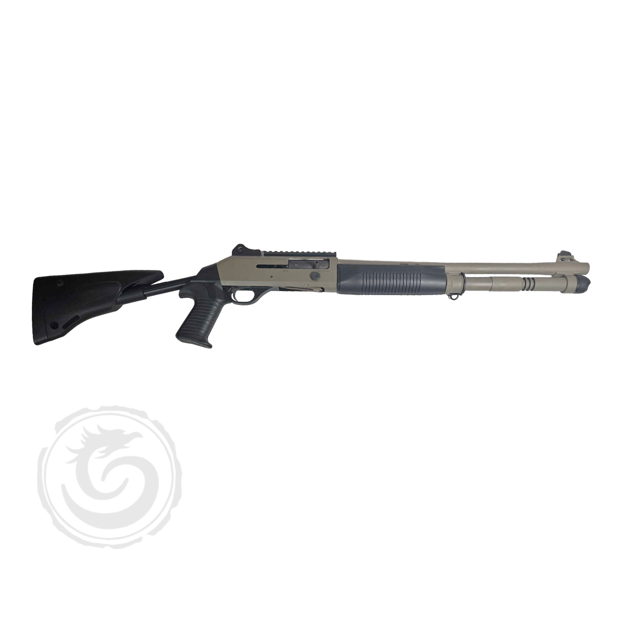 Benelli M4 12 Ga 18.5″ Collapsible Pistol Grip Semi-Auto Shotgun FDE
