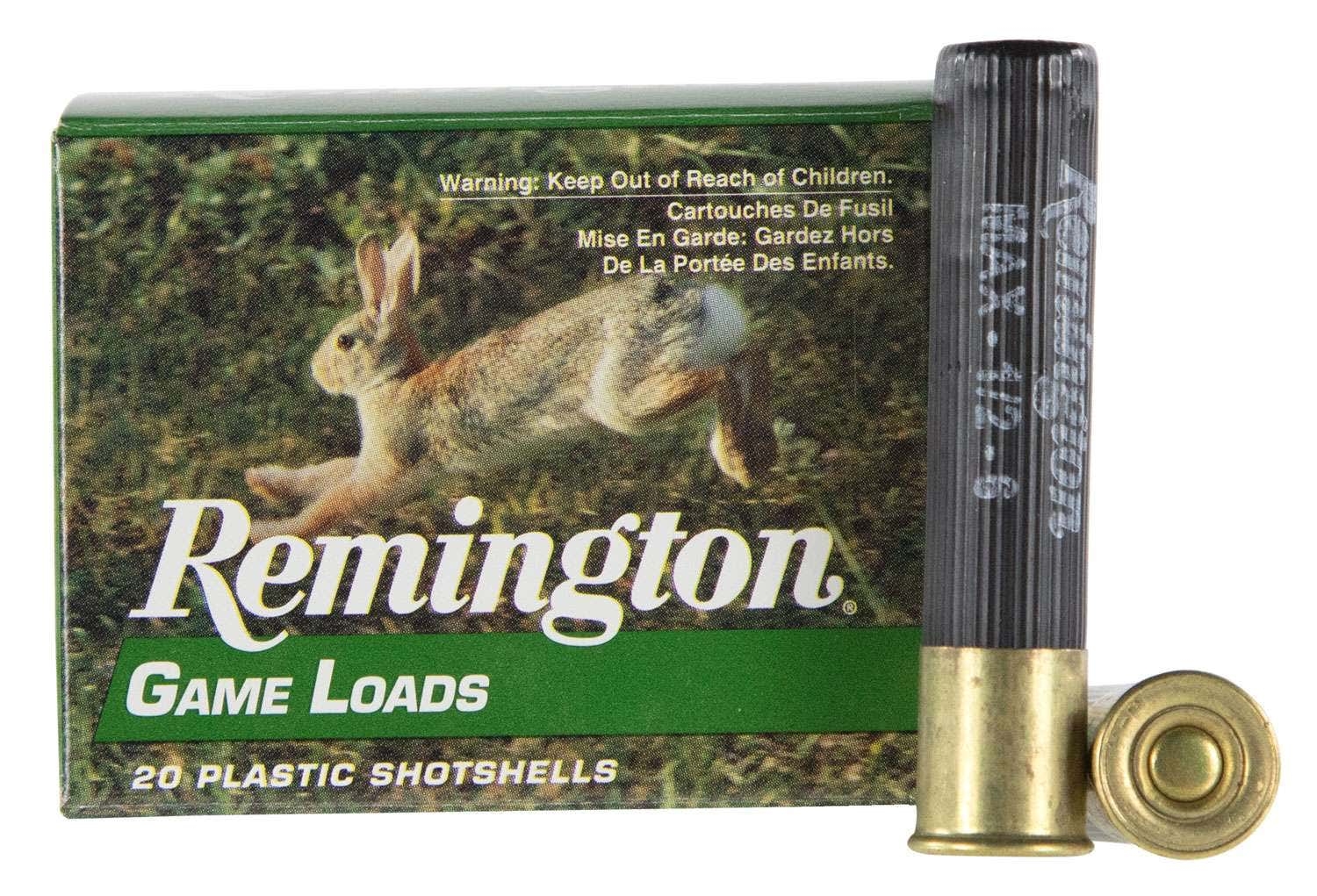 Remington Game Loads 410 Ga, 2 1/2″, 1/2 oz #6 Lead Shot Box of 20
