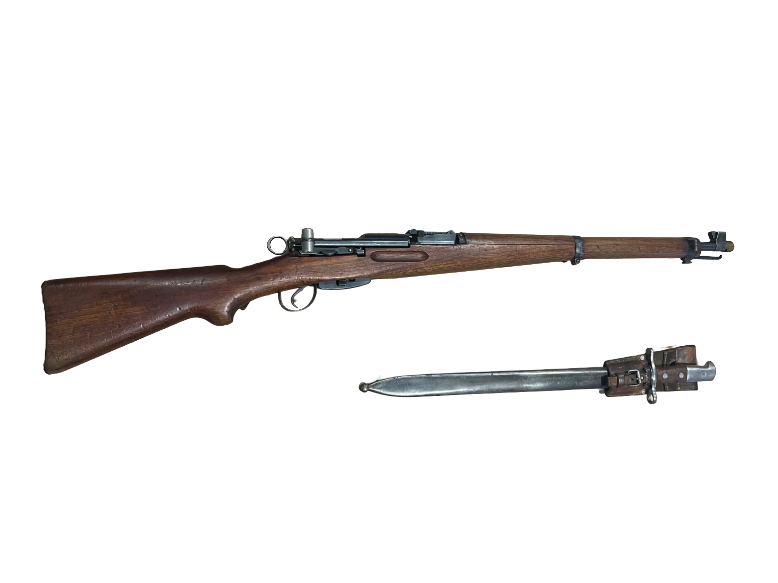Consignment – Swiss Arms K31 7.5×55mm 25.67″ Straight-pull Bolt Action Rifle , VERY GOOD