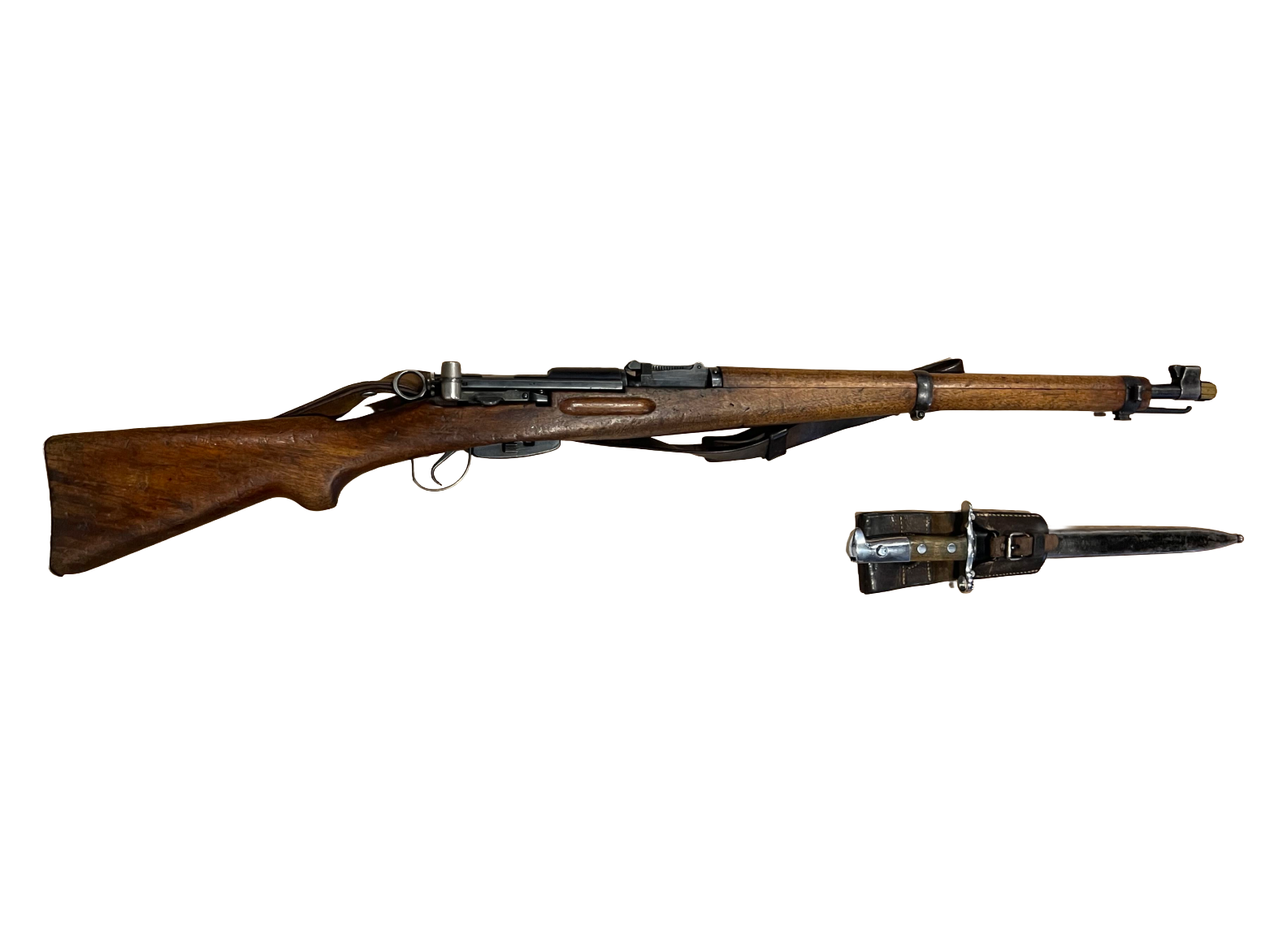 Consignment – Swiss Arms K31 7.5×55mm 25.67″ Straight-pull Bolt Action Rifle , VERY GOOD