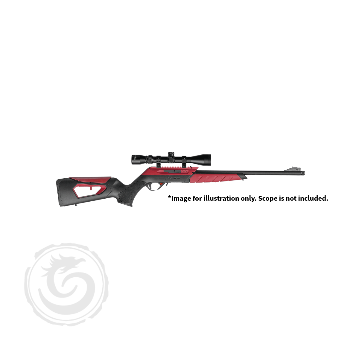 Kral Arms KR22 Semi-Auto Rifle 22 LR 18.5″ Red – Store Demo