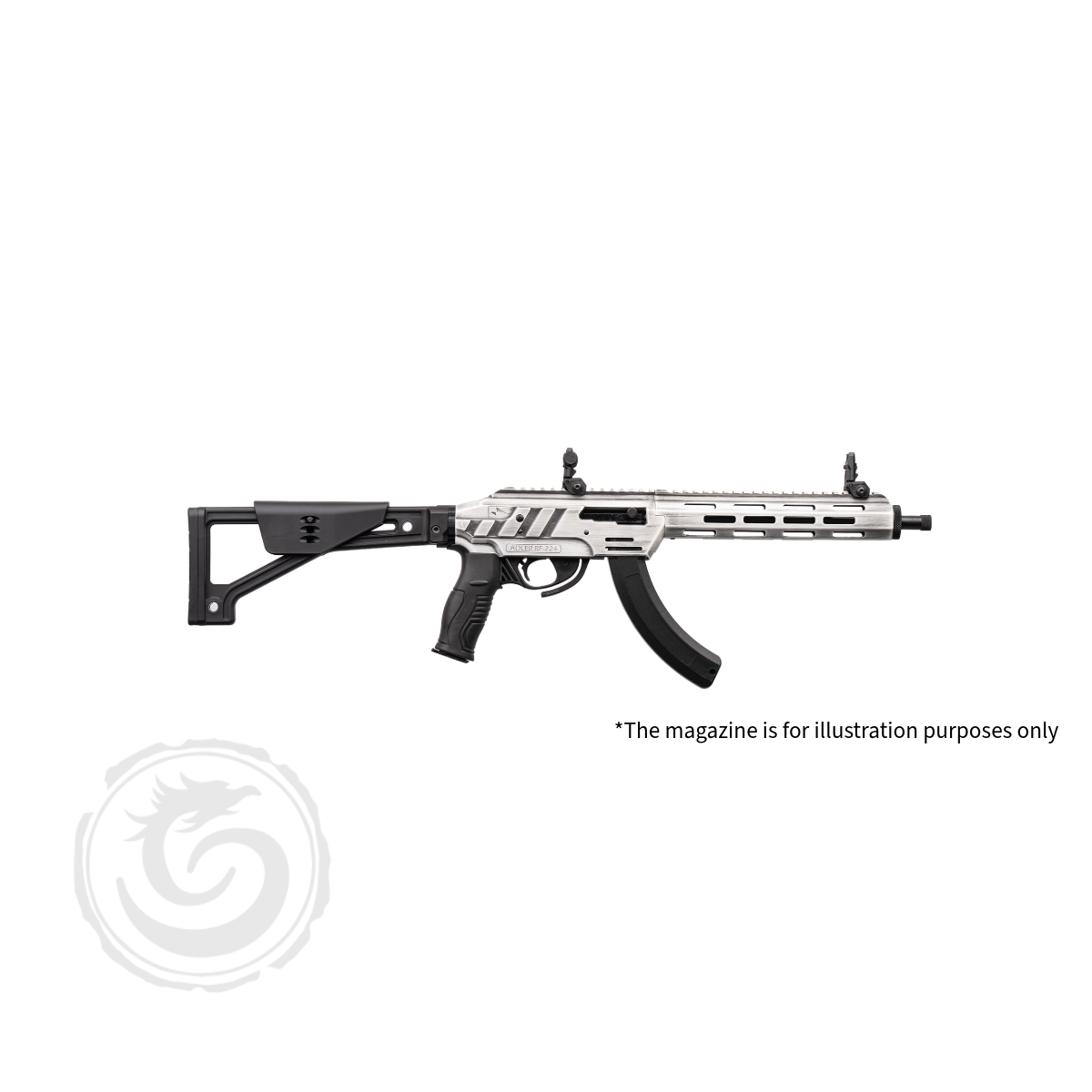 Adler RF224 Gen2 Tactical 22 LR 11.7″ Semi-Auto Rifle Distress White