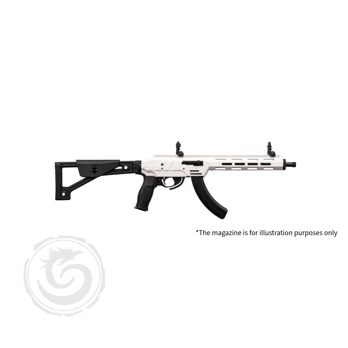 Adler RF224 Gen2 Tactical 22 LR 11.7″ Semi-Auto Rifle White