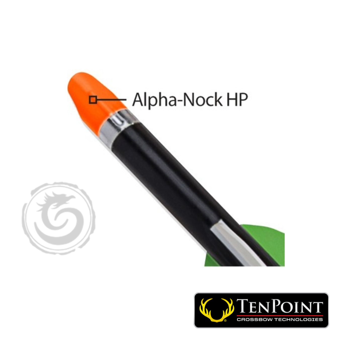 Tenpoint Alpha-Nock HP Orange Pack of 12