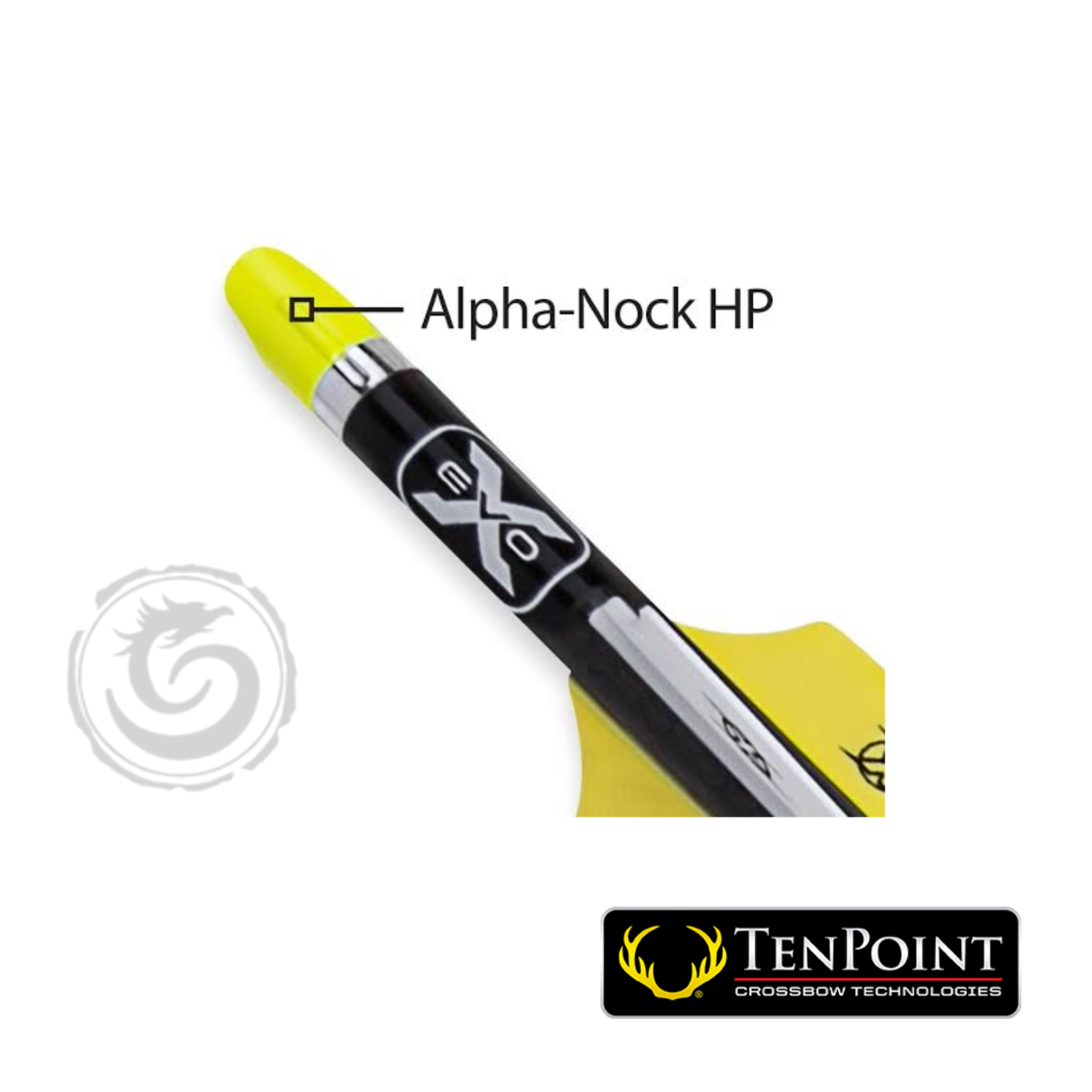Tenpoint Alpha-Nock HP Orange Pack of 12