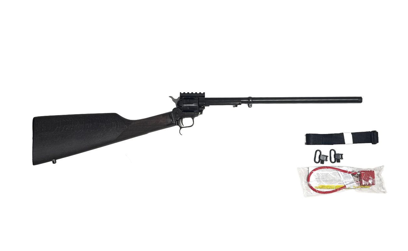 Consignment – Heritage Rough Rider Tactical Rancher 22 LR 16″ Single Action Revolver, VERY GOOD
